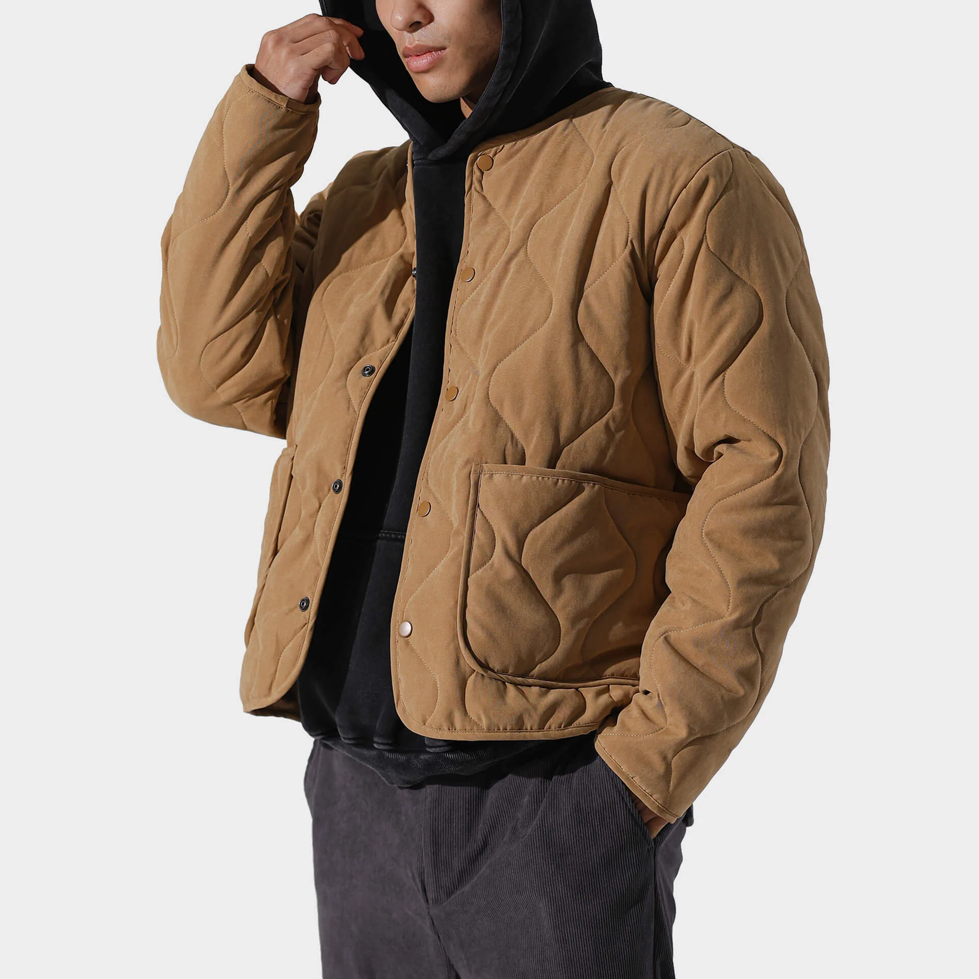 Hayate Retro Quilted Jacket - Image 13