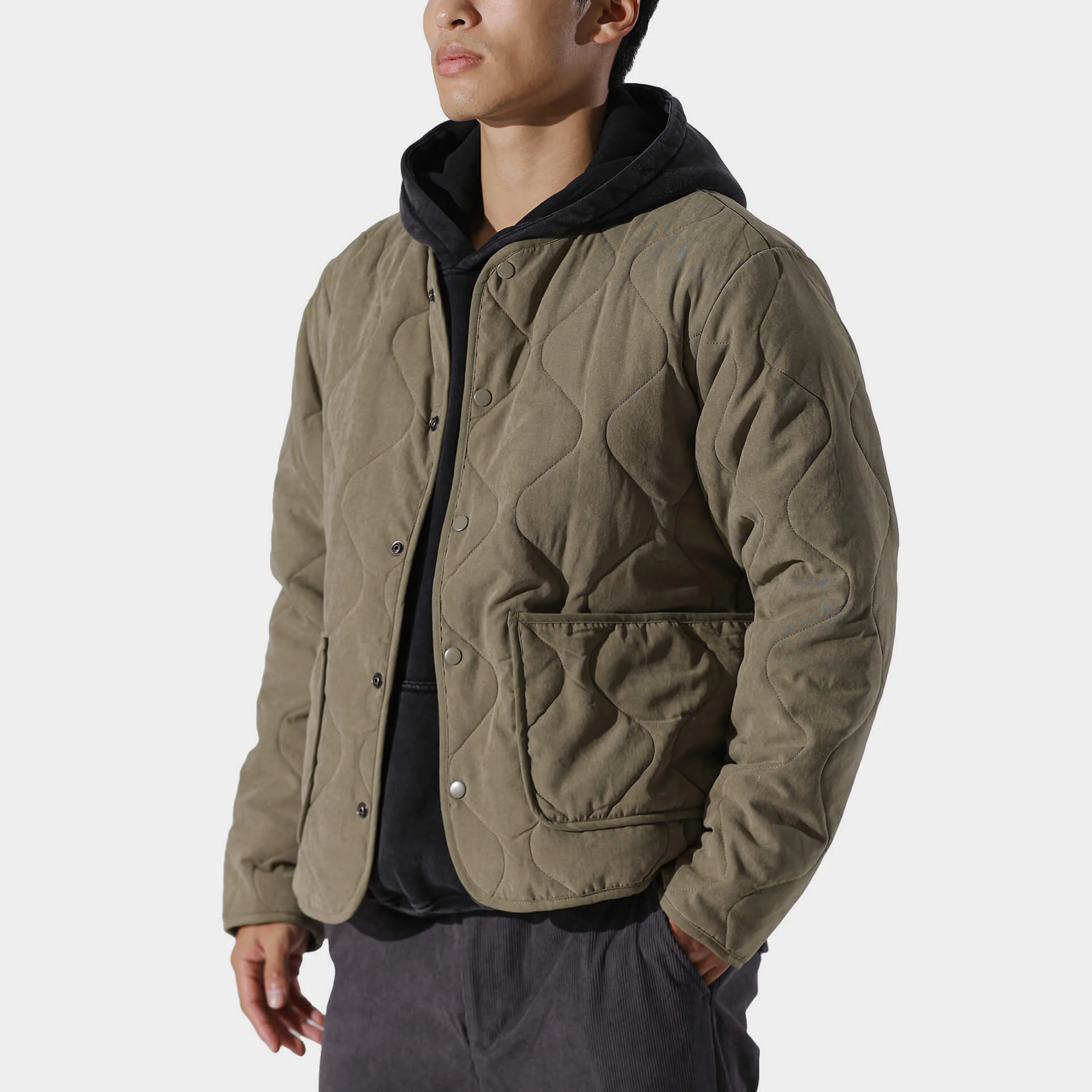 Hayate Retro Quilted Jacket - Image 8