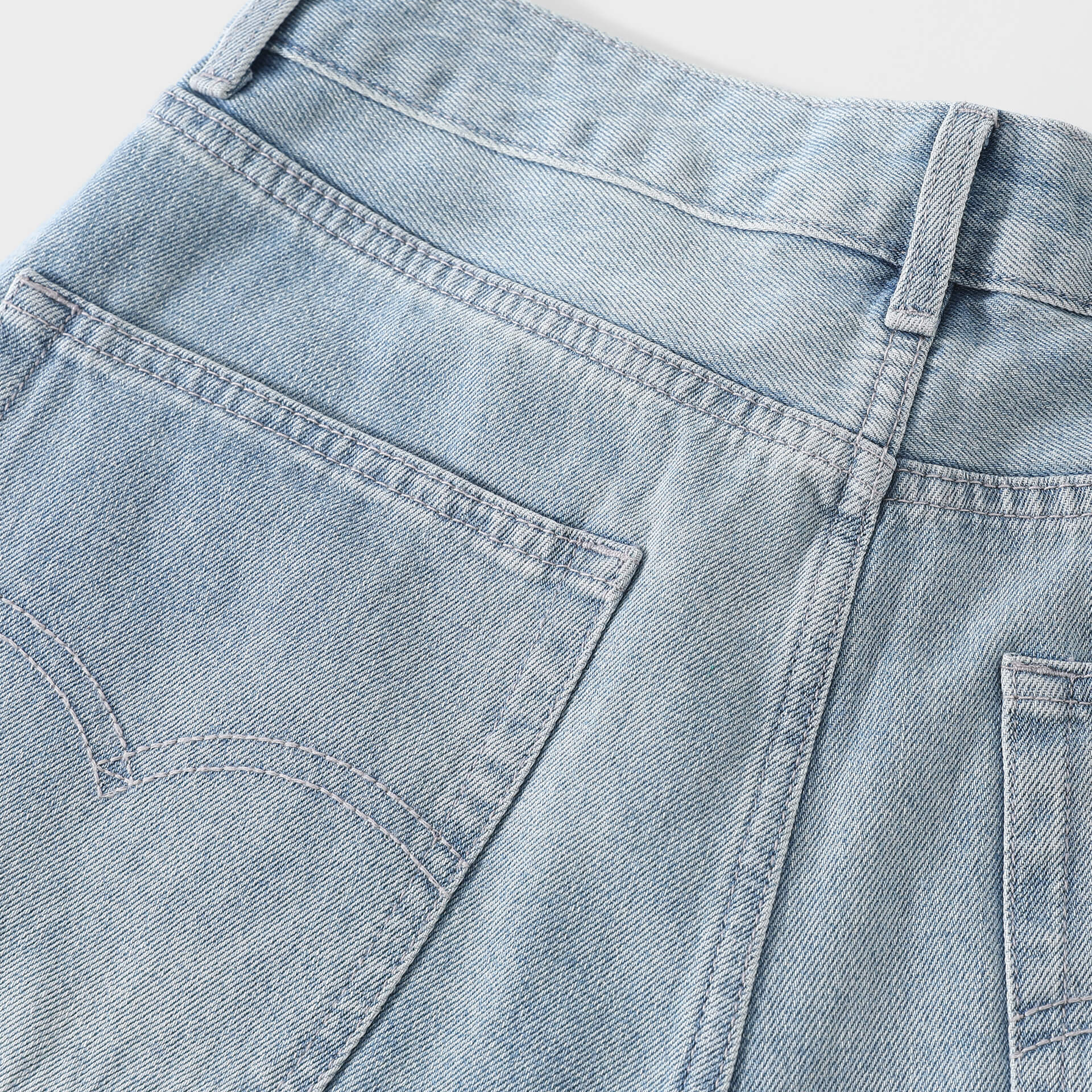 Nami Washed Denim Shorts - Image 8