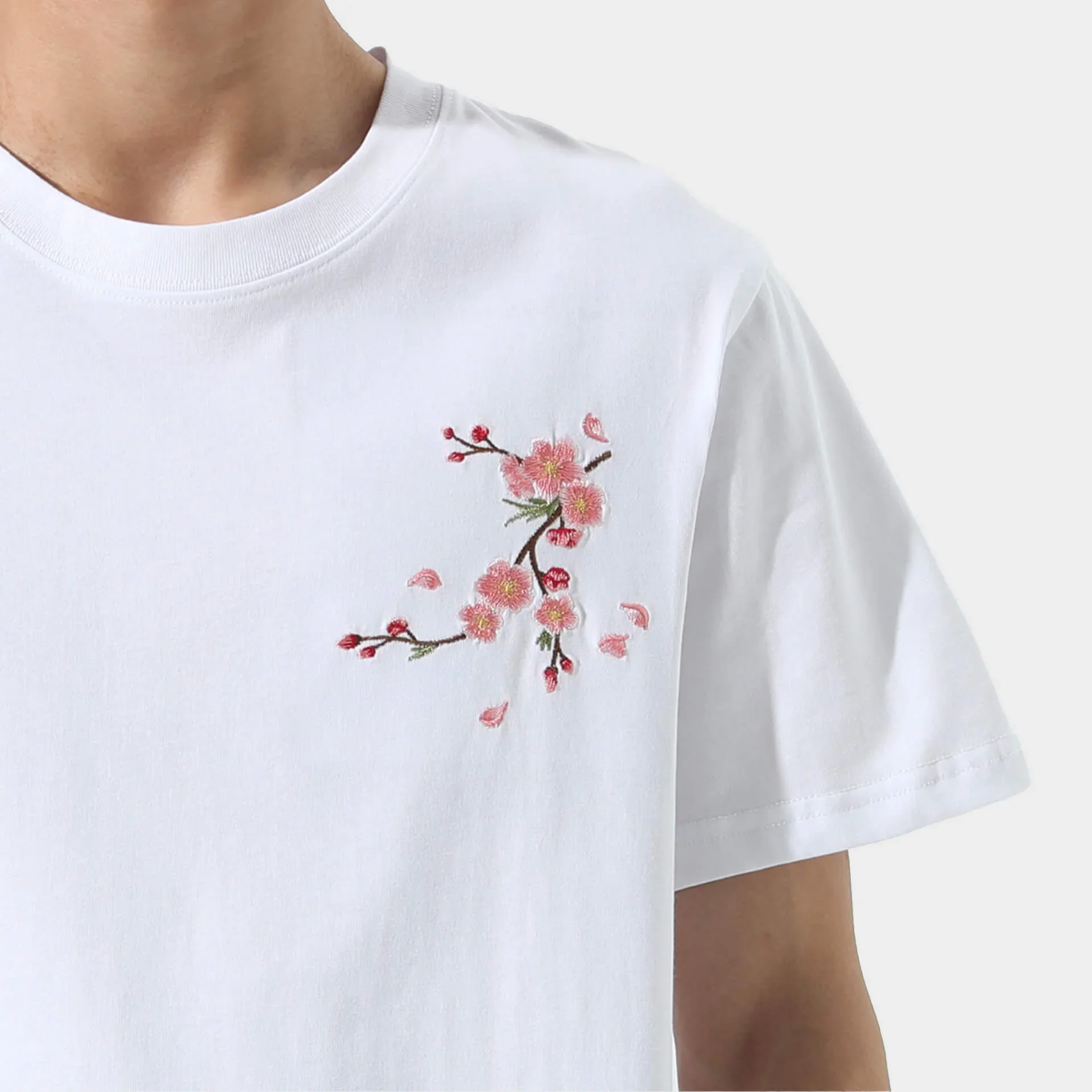 Sakura Embroidered Shirt - Image 10