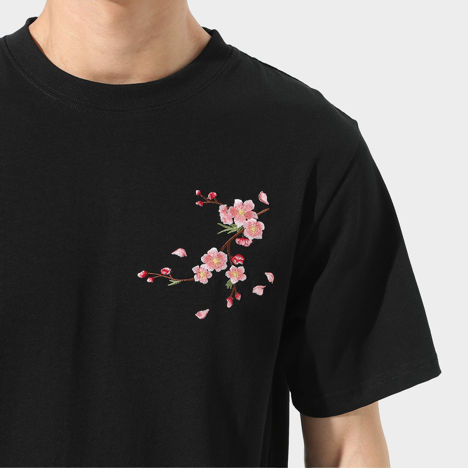 Sakura Embroidered Shirt - Image 3