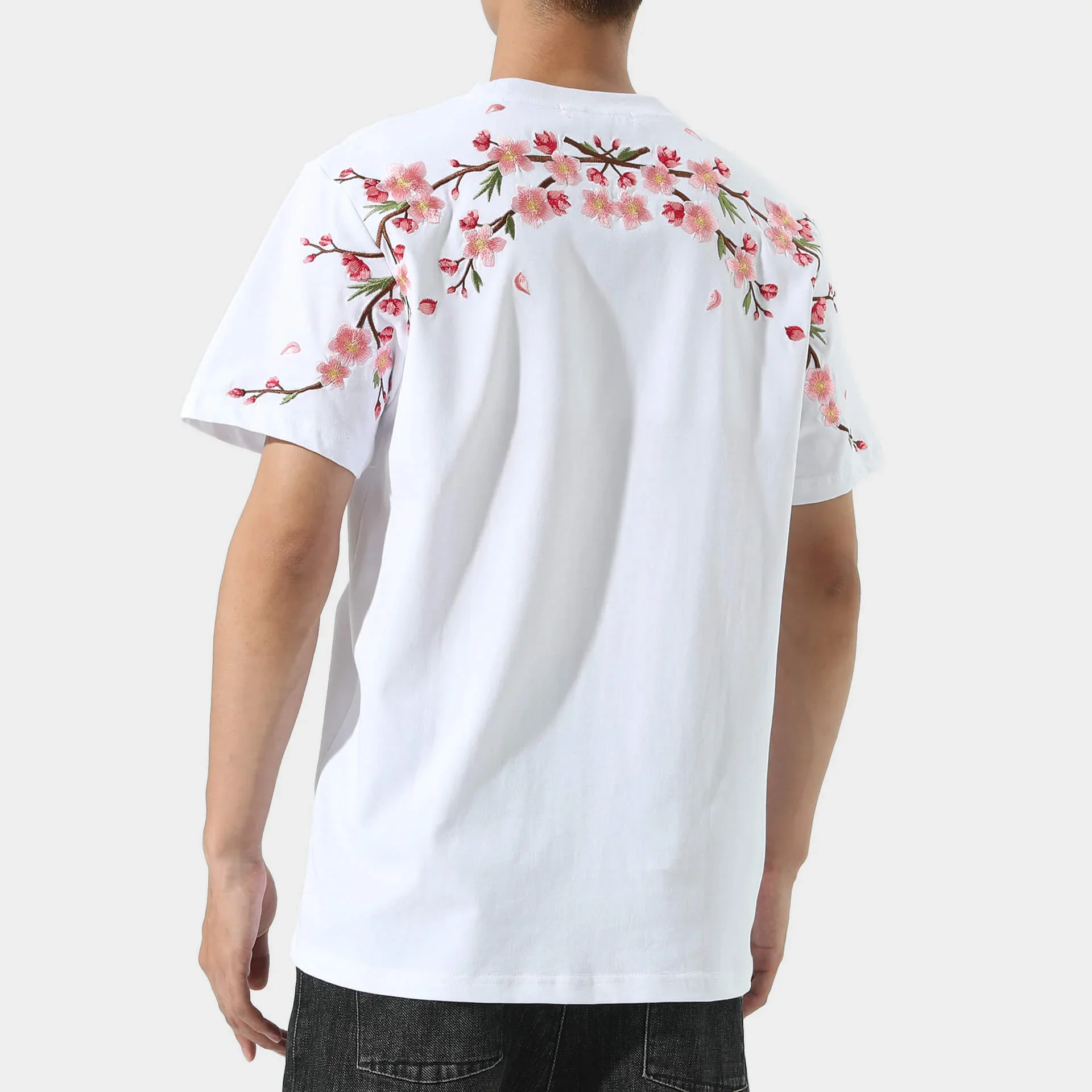 Sakura Embroidered Shirt - Image 9